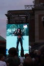 Loreen at the RIX FM Festival in Stockholm Royalty Free Stock Photo