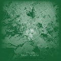 Riyadh city Urban Streets Roads Map