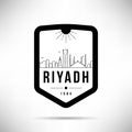 Riyadh Modern Skyline Vector Template