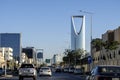 Street picture of Riyadh, Olaya street roads and traffic