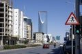 Street picture of Riyadh, Olaya street roads and traffic