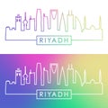 Riyadh skyline.