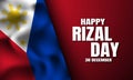 Rizal Day Background Design