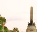 The Rizal Monument in Luneta Park Royalty Free Stock Photo