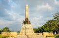 The Rizal Monument in Rizal Park - Manila, Philippines Royalty Free Stock Photo