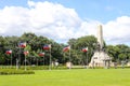 Rizal monument Royalty Free Stock Photo