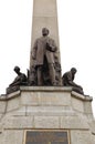 Rizal Park also known as Luneta National Park monument in Manila, Philippines Royalty Free Stock Photo