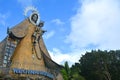 Regina Rica Rosarii statue facade in Tanay, Rizal, Philippines