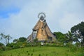 Regina Rica Rosarii statue facade in Tanay, Rizal, Philippines