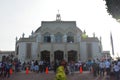 Church facade at Antipolo Cathedral in Rizal, Philippines