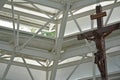 Parish of the Immaculate Heart of Mary church interior in Antipolo City, Philippines