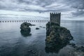 Girls Castle on the Black Sea coast Royalty Free Stock Photo