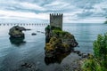 Girls Castle on the Black Sea coast Royalty Free Stock Photo