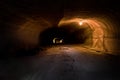 Rizontal tunnel Royalty Free Stock Photo