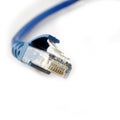 RJ-45 broadband cable Royalty Free Stock Photo