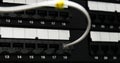 RJ11 cable connect to panel