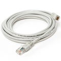 Rj45 ethernet network cable isolated on white