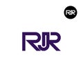 RJR Logo Letter Monogram Design Royalty Free Stock Photo
