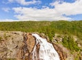 Rjukanfossen in the Norwegian forest in Tovdal. Norway