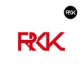 RKK Logo Letter Monogram Design Royalty Free Stock Photo
