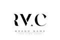 RMC abstract letter logo design Royalty Free Stock Photo
