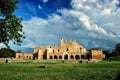 RMM01_Church_colonial_yucatecan_Mexico_04 Royalty Free Stock Photo