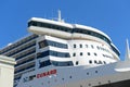 RMS Queen Mary 2, Boston, MA, USA Royalty Free Stock Photo