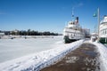 RMS Segwun Steamship in Muskoka. Gravenhurst Ontario Canada. Royalty Free Stock Photo