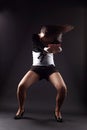 RnB woman dancer Royalty Free Stock Photo