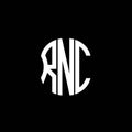 RNC letter logo abstract creative design. Royalty Free Stock Photo