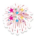 Confetti, confetti explosion Vector Icon editable Royalty Free Stock Photo