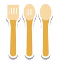Cutlery Isolated Vector Icon editable Royalty Free Stock Photo