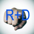 RnD, research and development Royalty Free Stock Photo