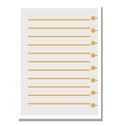 Document Isolated Vector Icon Editable Royalty Free Stock Photo