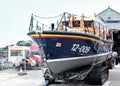 RNLI Lifeboat 12-009 HRH The princess Royal on display at St Ives Cornwall England