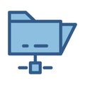 Networking  Fill Isolated Vector icon which can easily modify or edit Royalty Free Stock Photo