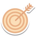 Target, Aim, Objective Vector Icon Royalty Free Stock Photo