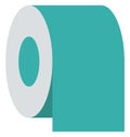 Tissue Roll Isolated Vector Icon editable Royalty Free Stock Photo