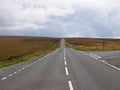 Road across the Penines above Holmfirth Royalty Free Stock Photo