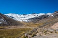 Road Aguada Blanca peruvian Andes Arequipa Peru
