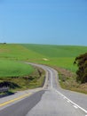 The Road Ahead Cuving to the Left