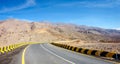 Road in Al Hajar mountains in Fujairah Royalty Free Stock Photo