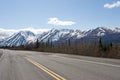 Road in Alaska Range