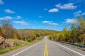 Road in Algonquin Park Royalty Free Stock Photo