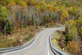 Road in Algonquin Park Royalty Free Stock Photo