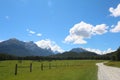 A road along the Dart River Valley, New Zealand Royalty Free Stock Photo