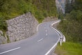 Road in Alps mountain Royalty Free Stock Photo