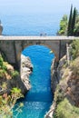 Road of Amalfi coast, Italy