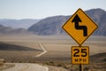 Road in an American desert