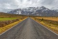 On the Road in the Andes Mountains, Peru Royalty Free Stock Photo